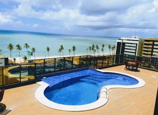 Quarto E Sala Vista Mar Na Jatiuca Edf Portville III Maceió Exteriör bild